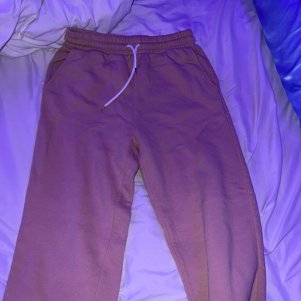Forever 21 Pink Sweatpants Relaxed Fit